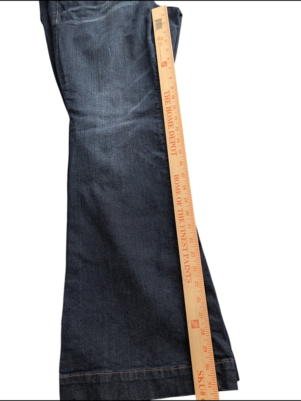 Torrid Vintage Stretch Mid-Rise Flare Jeans Dark Wash Denim Casual Plus Size 18R - Picture 12 of 12